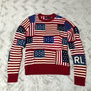 Polo Ralph Lauren Flag sweater XS
